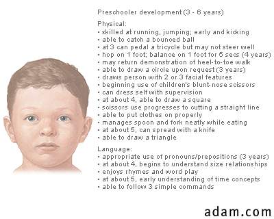 Preschooler development