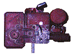 Horizantal shaft motor, top view.