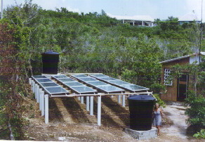 A Large Solar Distiller Array!